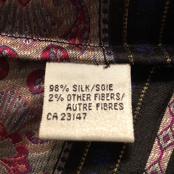 Talbots Silk Blend Jacket Sz 8 Petite - Picture 9 of 15